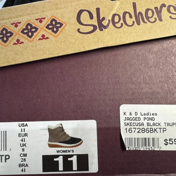 Sketchers Jagged Pond Duck Boots Size 11 - Picture 8 of 8